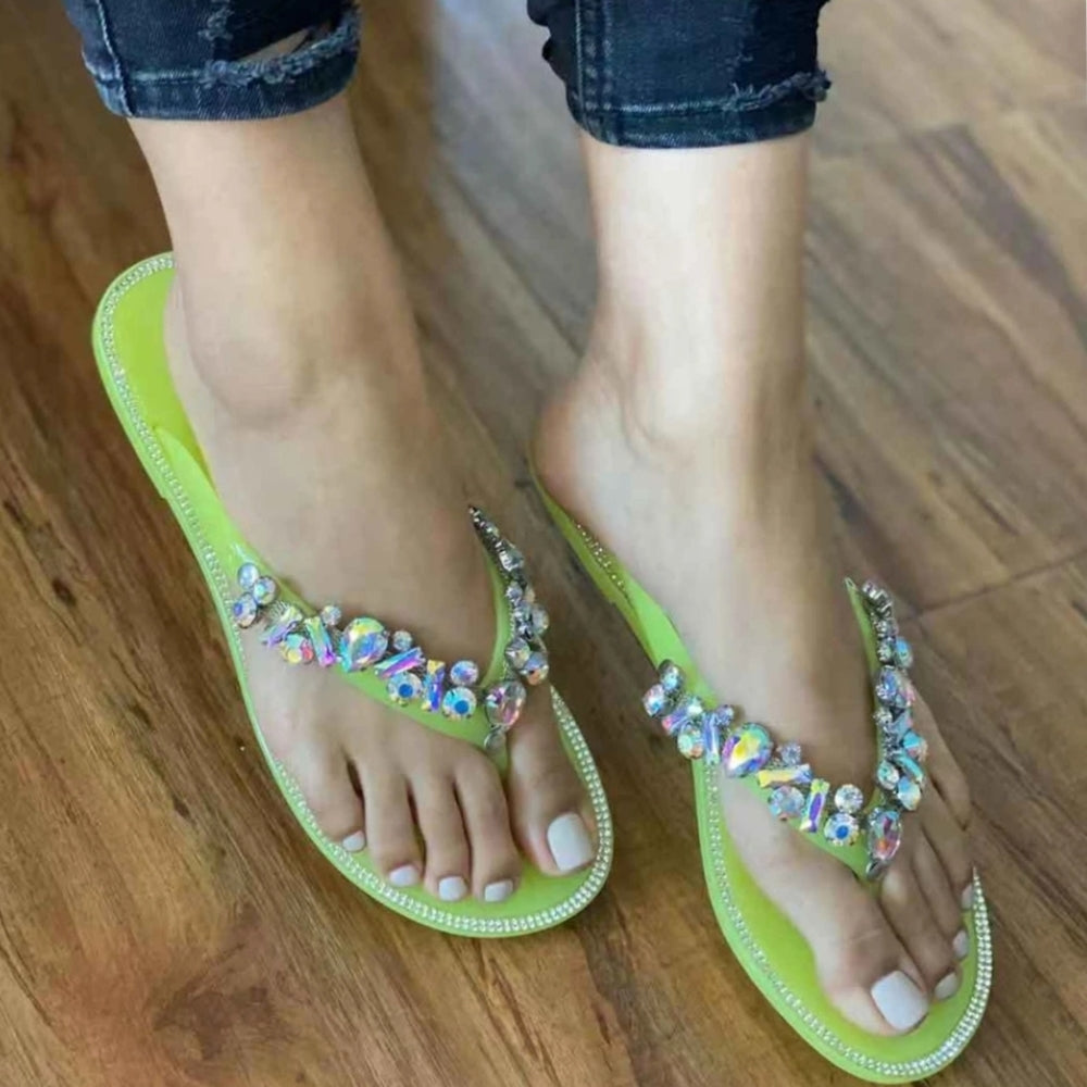 Just In 💚JELLY SANDAL YELLOW Lyme 💚