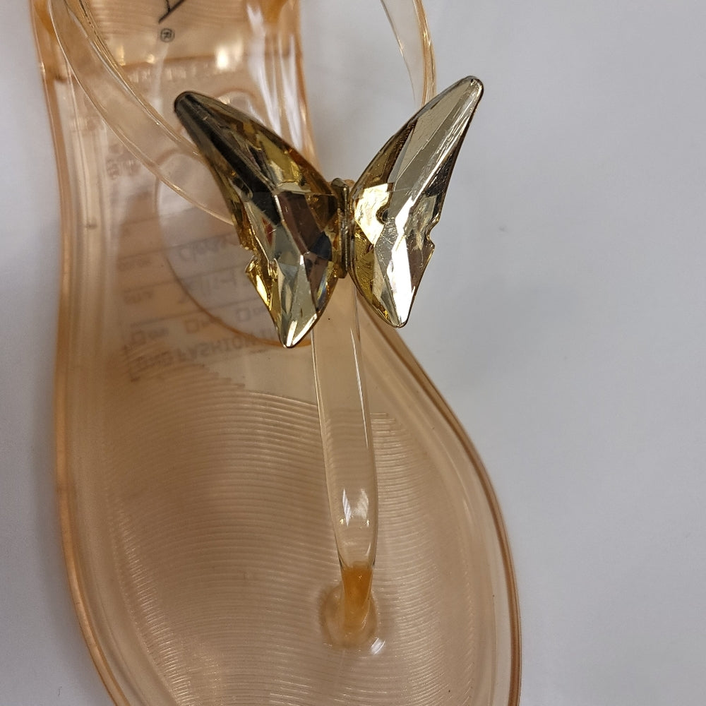 My Champagne butterfly 🦋 sandals